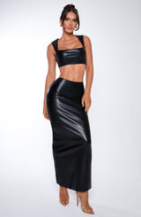 Odetta Maxi Skirt - Black