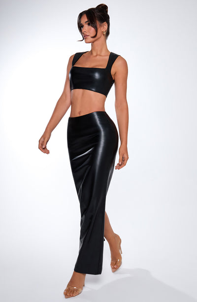 Odetta Maxi Skirt - Black