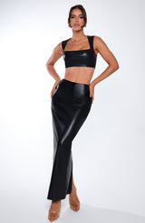 Odetta Maxi Skirt - Black