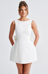 Carrie Mini Dress - Ivory