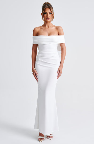 Joanna Maxi Dress - Ivory