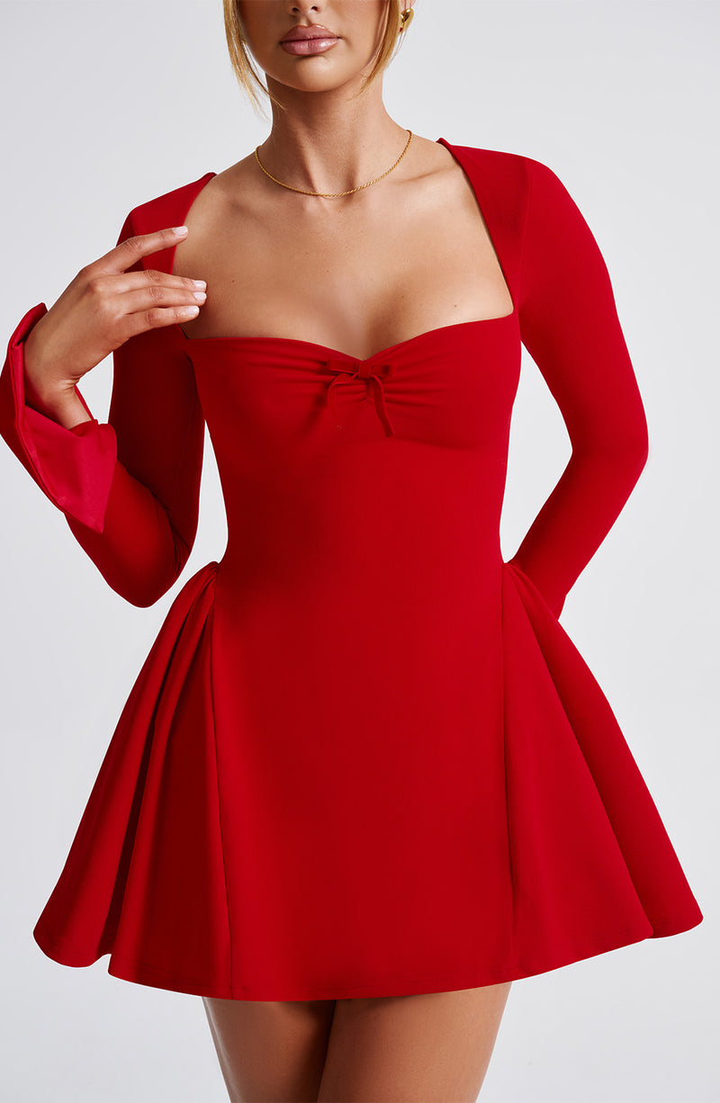 Megan Mini Dress - Red