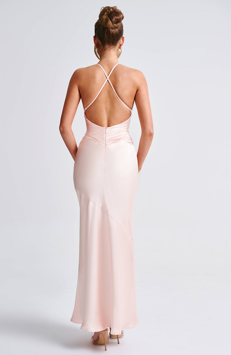 Sarita Maxi Dress - Blush