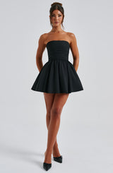 Katrina Mini Dress - Black