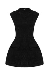 Blake Mini Dress - Black