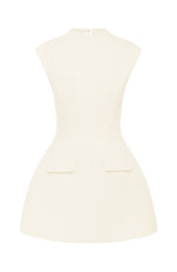 Blake Mini Dress - Ivory