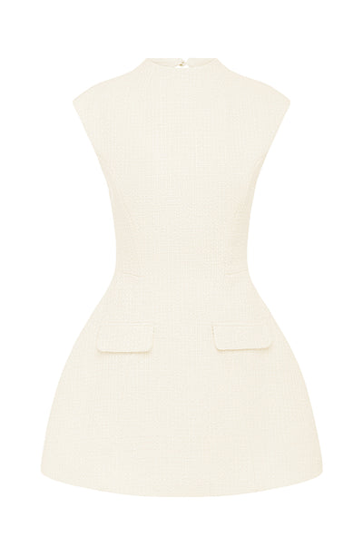 Blake Mini Dress - Ivory