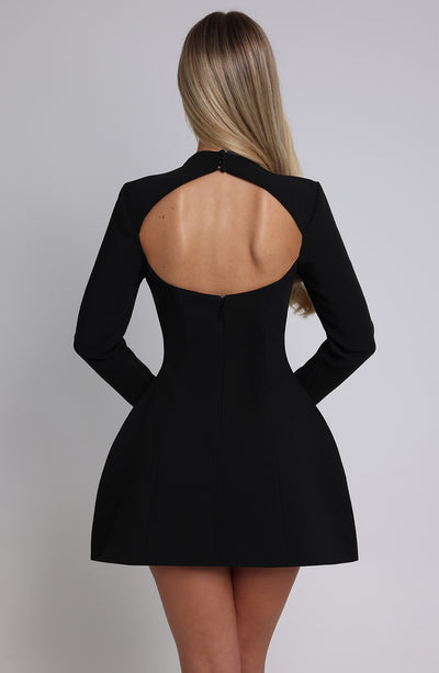 Kelly Mini Dress - Black