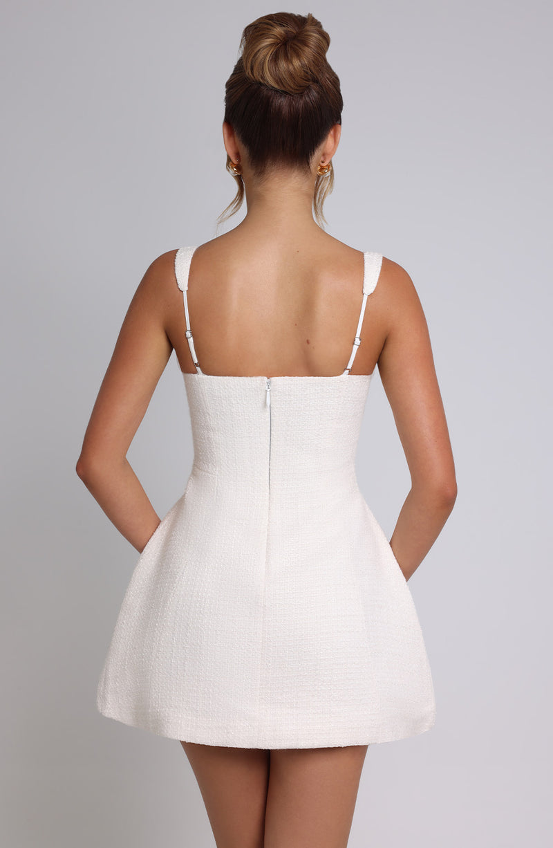 Bessie Mini Dress - Ivory