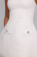 Bessie Mini Dress - Ivory