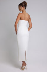 Roxanne Midaxi Dress - Ivory