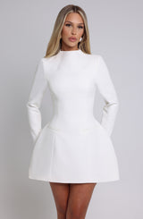 Kelly Mini Dress - Ivory