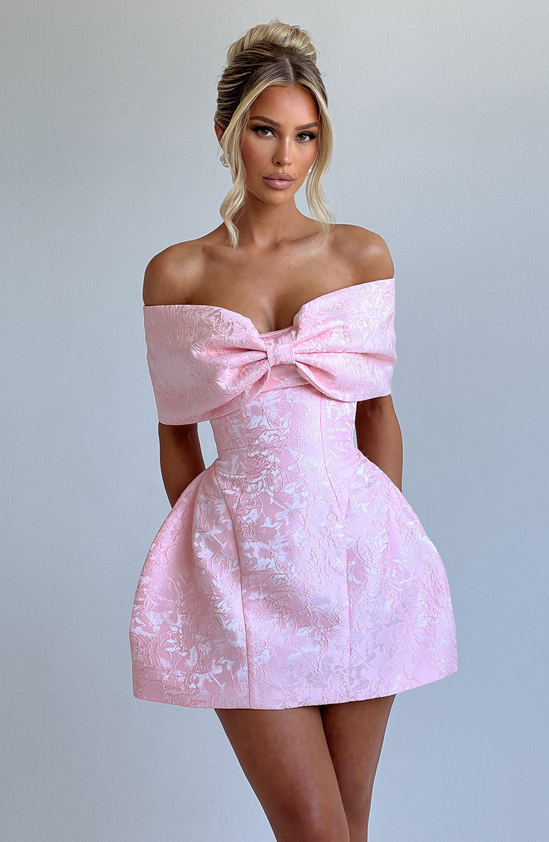 Raquel Mini Dress - Blush