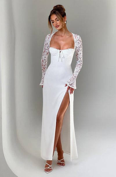 Shop Formal Dress - Aria Maxi Dress - Ivory secondary image