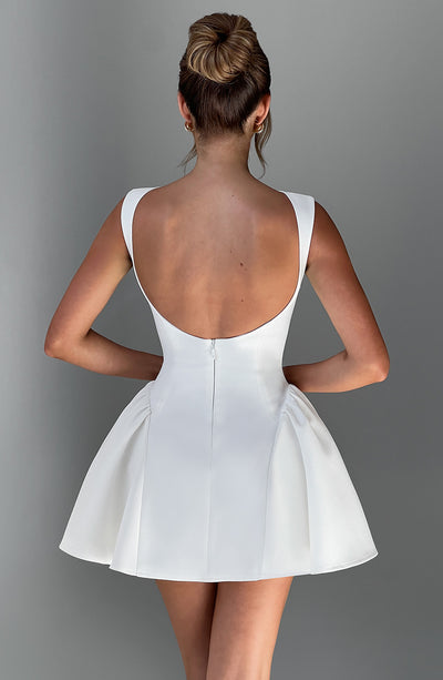 Yalina Mini Dress - Ivory