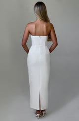 Roxanne Midaxi Dress - Ivory