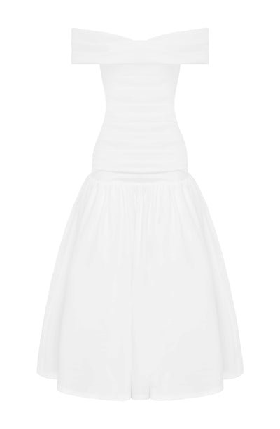 Wilhelmina Midaxi Dress - Ivory