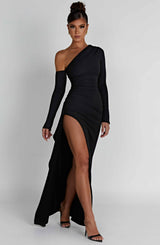 Abrielle Maxi Dress - Black Dress Babyboo Fashion Premium Exclusive Design