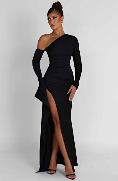 Shop Formal Dress - Abrielle Maxi Dress - Black secondary image