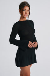 Adalee Mini Dress - Black Dress Babyboo Fashion Premium Exclusive Design