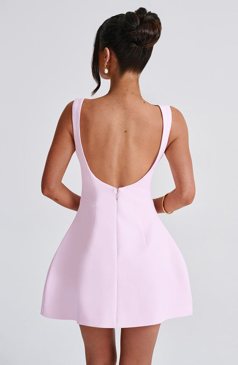 Alana Mini Dress - Blush Dress Babyboo Fashion Premium Exclusive Design