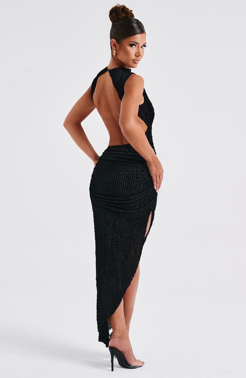 Aphrodite Midi Dress - Black Dress Babyboo Fashion Premium Exclusive Design