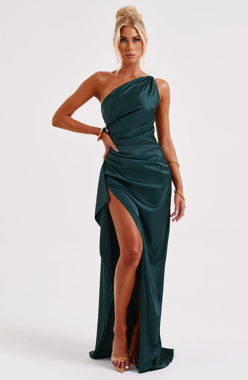 Ariel Maxi Dress - Emerald – BABYBOO