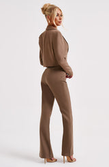 Aspen Pant - Mocha Pants Babyboo Fashion Premium Exclusive Design