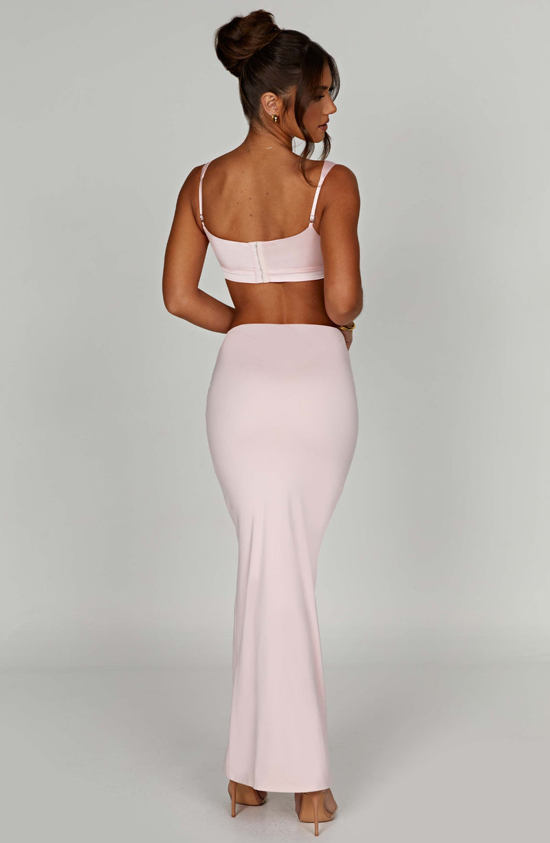 Astrid Maxi Skirt - Blush Skirt Babyboo Fashion Premium Exclusive Design