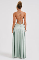 Bethany Maxi Dress - Sage Dress Babyboo Fashion Premium Exclusive Design