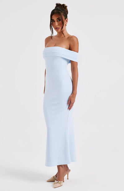Shop Formal Dress - Bex Midi Dress - Blue third image