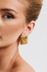 Bronte Earrings - Gold Accessories ONE SIZE Babyboo Fashion Premium Exclusive Design