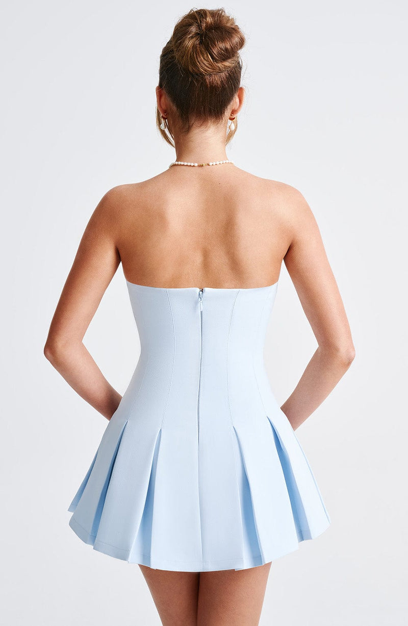 Light blue short dress on sale