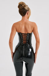 Catalina Corset - Black Tops Babyboo Fashion Premium Exclusive Design