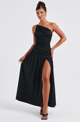 Claudia Maxi Dress - Black Dress Babyboo Fashion Premium Exclusive Design