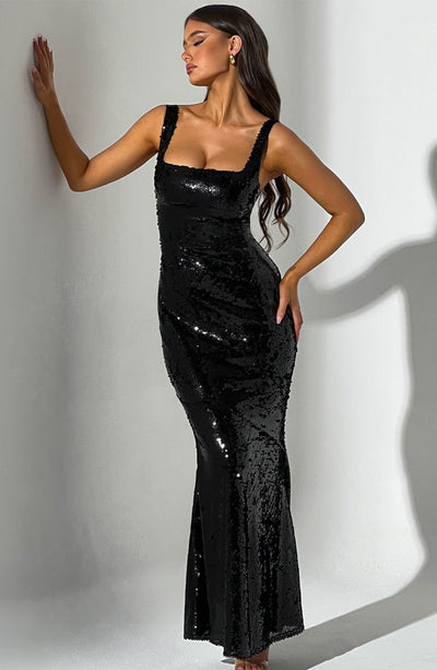 Shop Formal Dress - Corinne Maxi Dress - Black secondary image