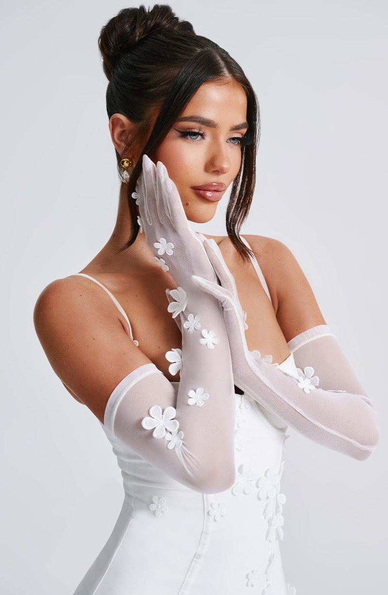 Dalary Gloves - Ivory Accessories Babyboo Fashion Premium Exclusive Design