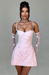 Dalary Mini Dress - Blush Dress Babyboo Fashion Premium Exclusive Design