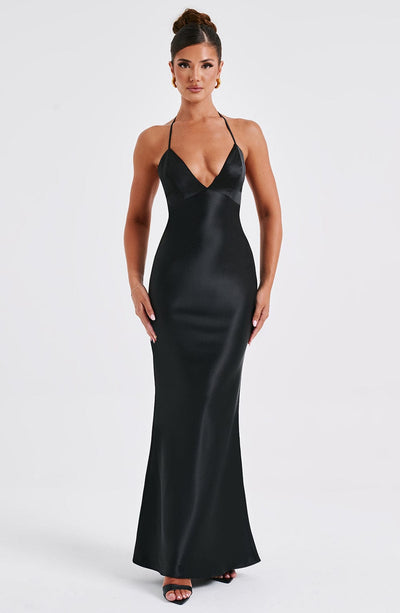 Shop Formal Dress - Delphine Maxi Dress - Black secondary image