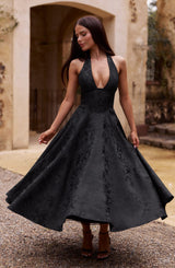 Effie Midi Dress - Black Dress Babyboo Fashion Premium Exclusive Design