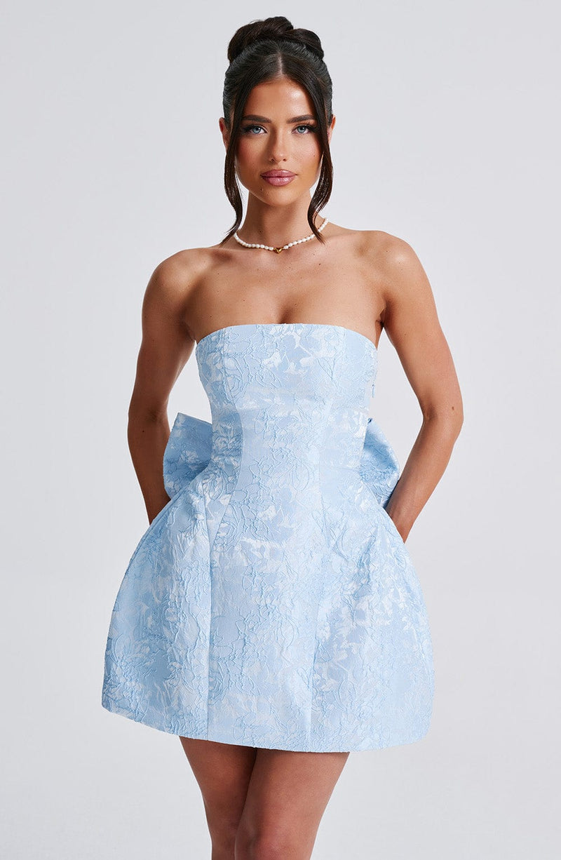 Elenora Mini Dress - Blue Dress Babyboo Fashion Premium Exclusive Design
