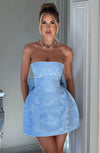 Elenora Mini Dress - Blue Dress XS Babyboo Fashion Premium Exclusive Design