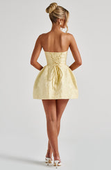 Elenora Mini Dress - Lemon Dress Babyboo Fashion Premium Exclusive Design