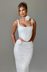 Elizabeth Corset - Ivory Tops Babyboo Fashion Premium Exclusive Design