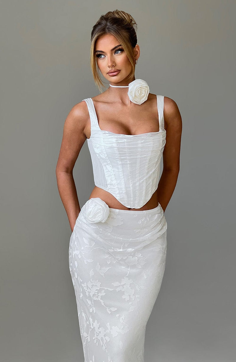 Elizabeth Corset - Ivory Tops Babyboo Fashion Premium Exclusive Design