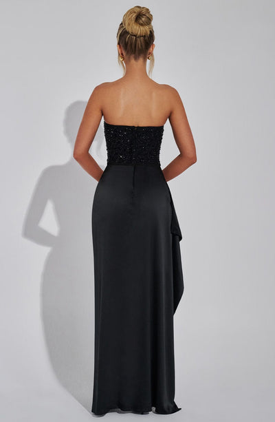 Collective Dress - Emrielle Maxi Dress - Black sixth image