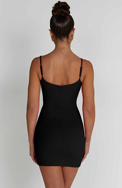 Avianna Mini Dress - Black – BABYBOO