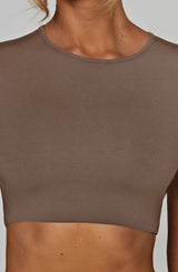 Eve Top - Mocha Tops Babyboo Fashion Premium Exclusive Design