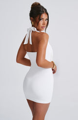 Fallon Mini Dress - Ivory Dress Babyboo Fashion Premium Exclusive Design