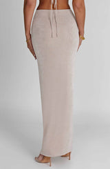 Fifi Maxi Skirt - Champagne Skirt Babyboo Fashion Premium Exclusive Design